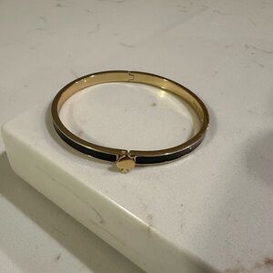 Kate Spade Bracelet in Black with Gold Tone